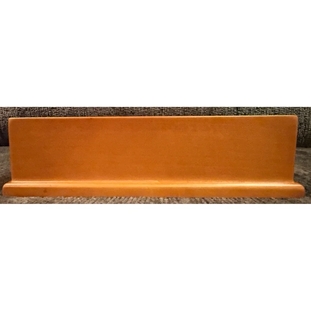 VTG Maple Wood Trinket Jewelry Box 3D Salmon Fishing Lid Clarence A Wells Signed
